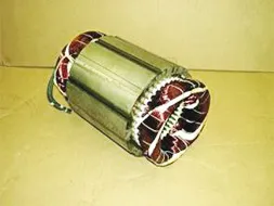 工作機械用モーターのステータ巻線