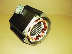 ポンプ用モーターのステータ巻線